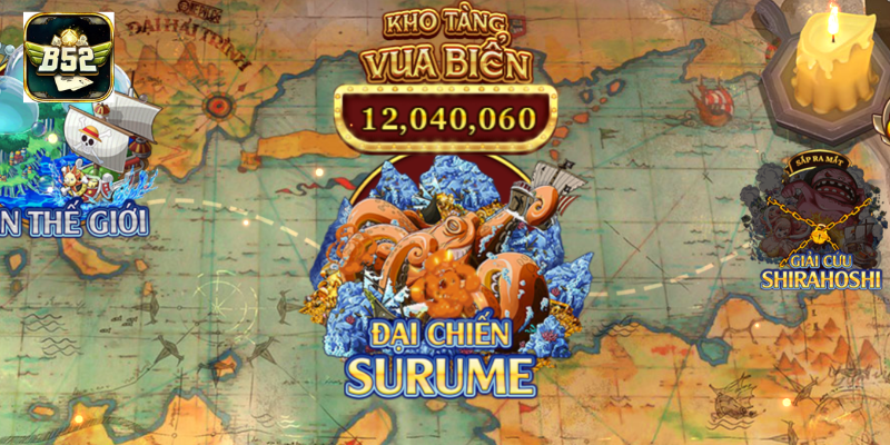 Bản đồ đại hải trình và kho báu nổi bật